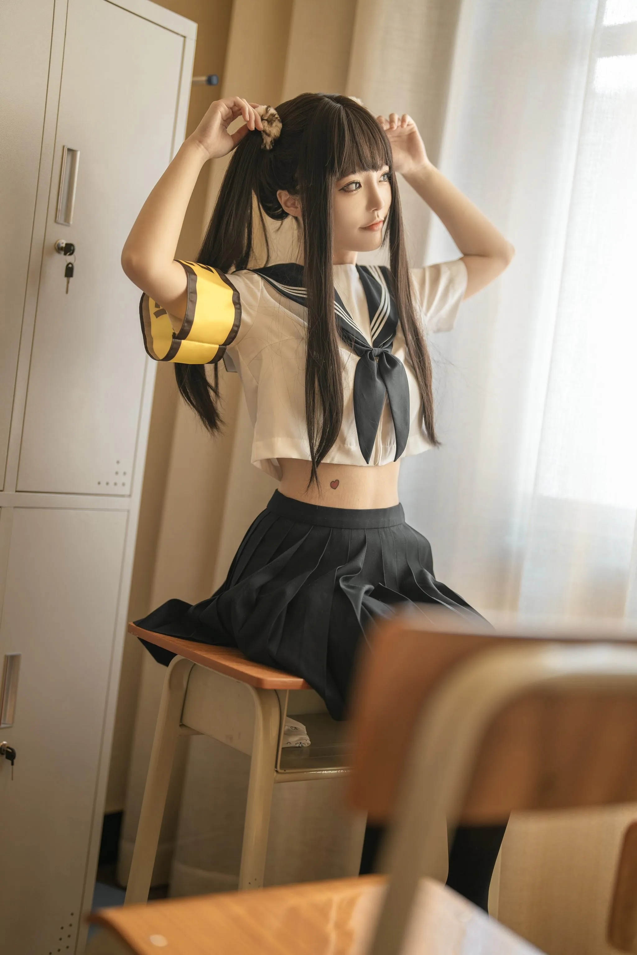 桃良阿宅 – NO.004 教室JK [33P]插图6